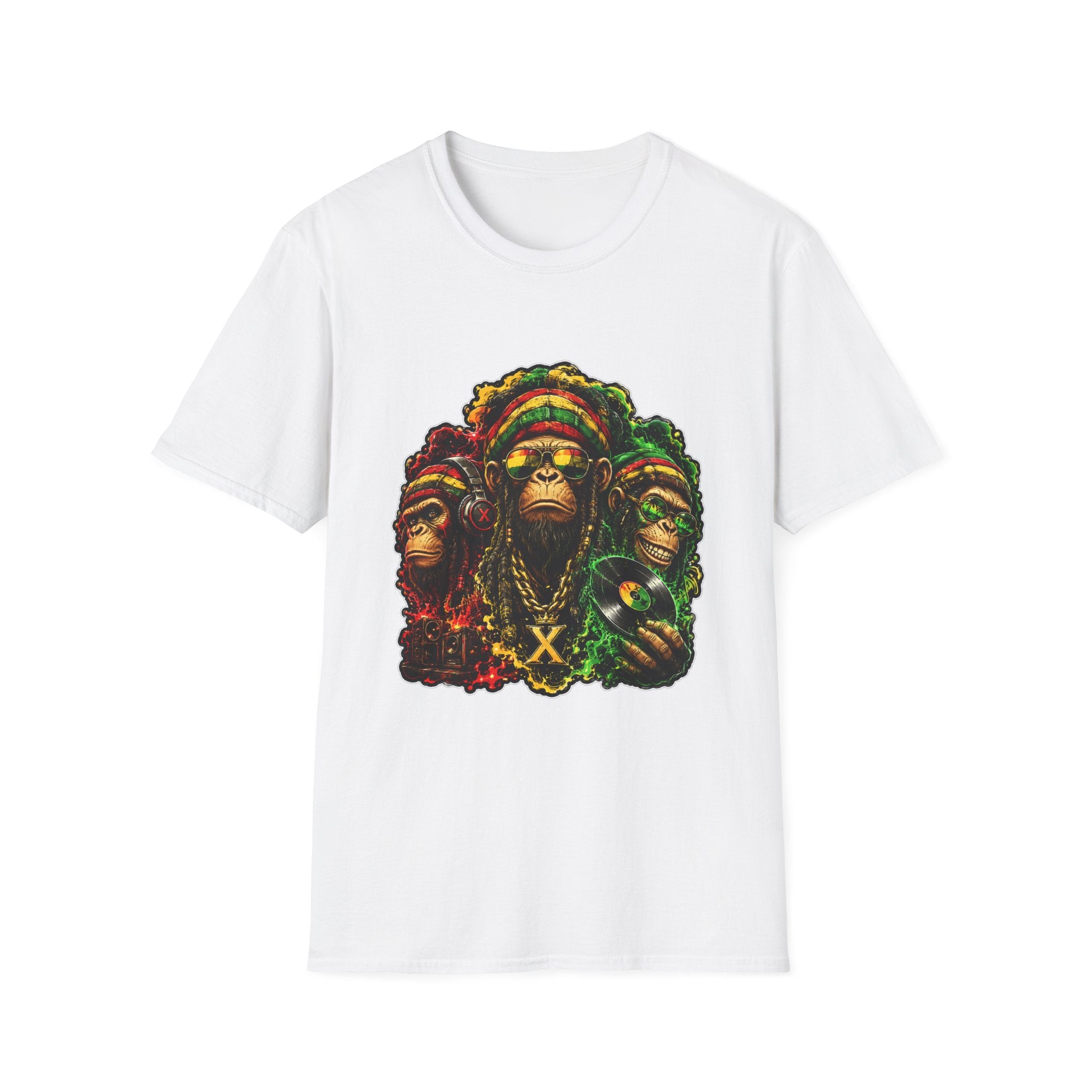 Rasta Reggae Monkey T-Shirt