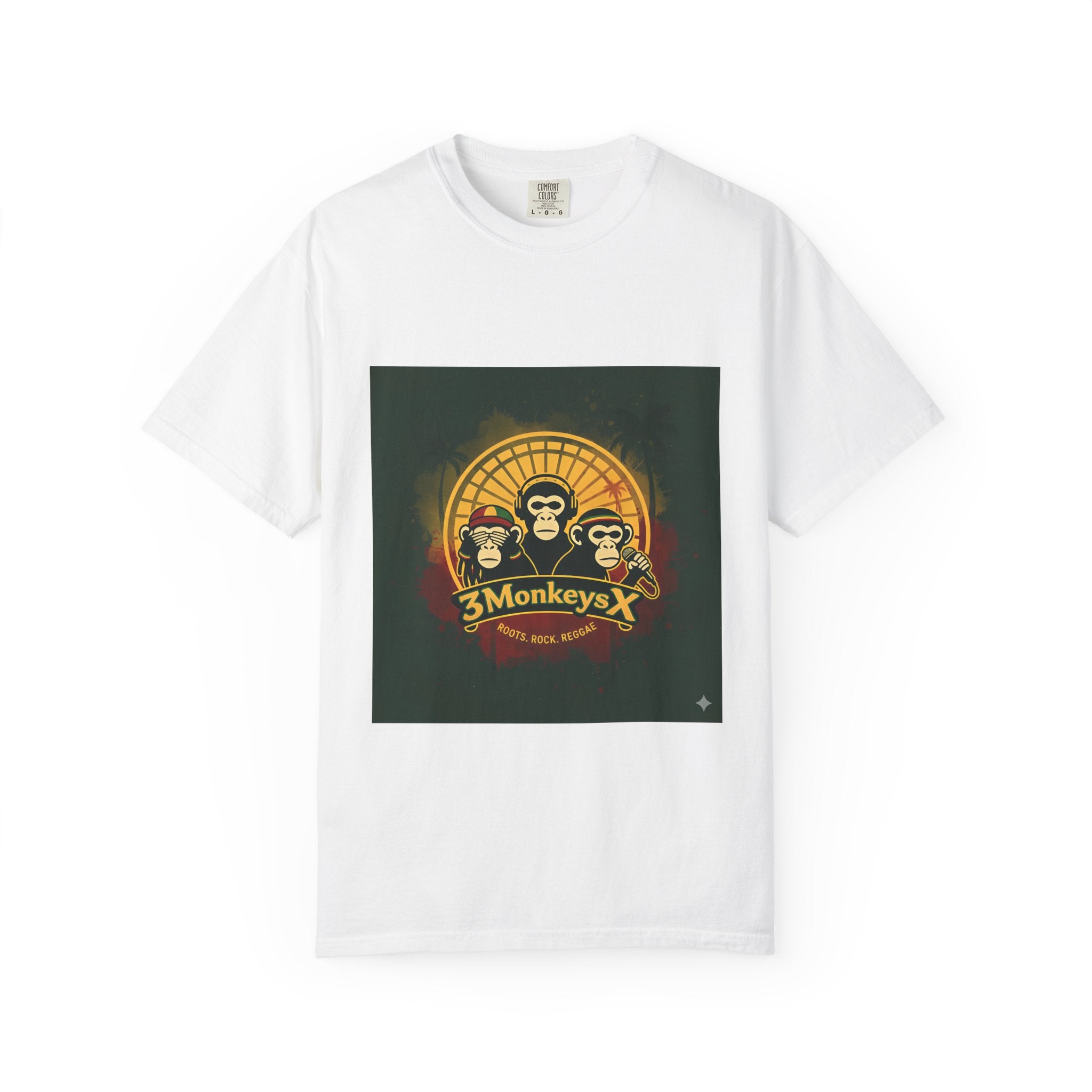 3MonkeysX Vintage Rock Band T-Shirt