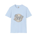 Three Wise Monkeys T-Shirt — Retro Rainbow Prank/See No Evil Design