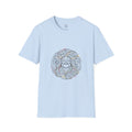 Lion Head Outline T-Shirt — Minimalist Boho Lion Graphic Tee