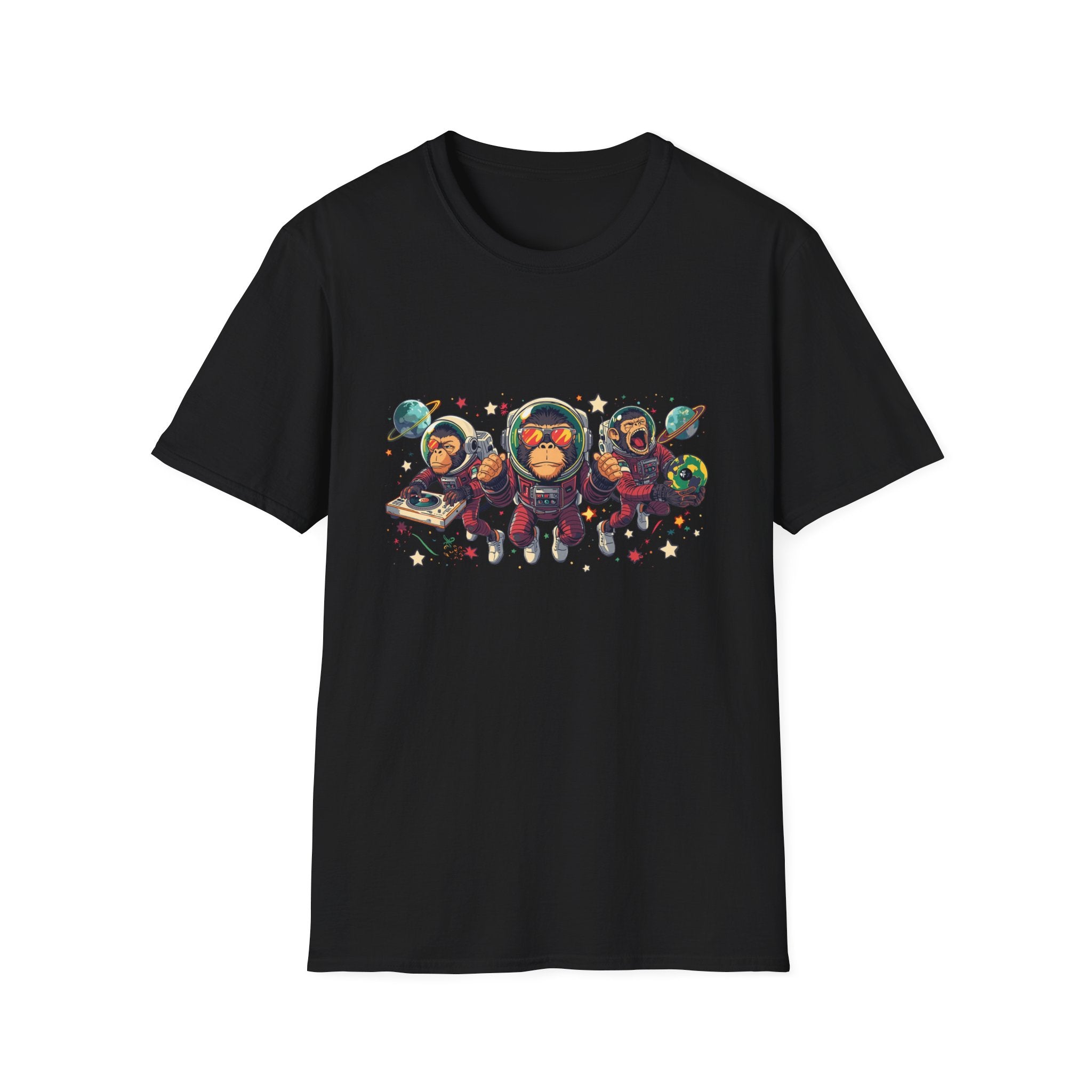 Astronaut Pug T-Shirt — Cute Space Dog Graphic Tee