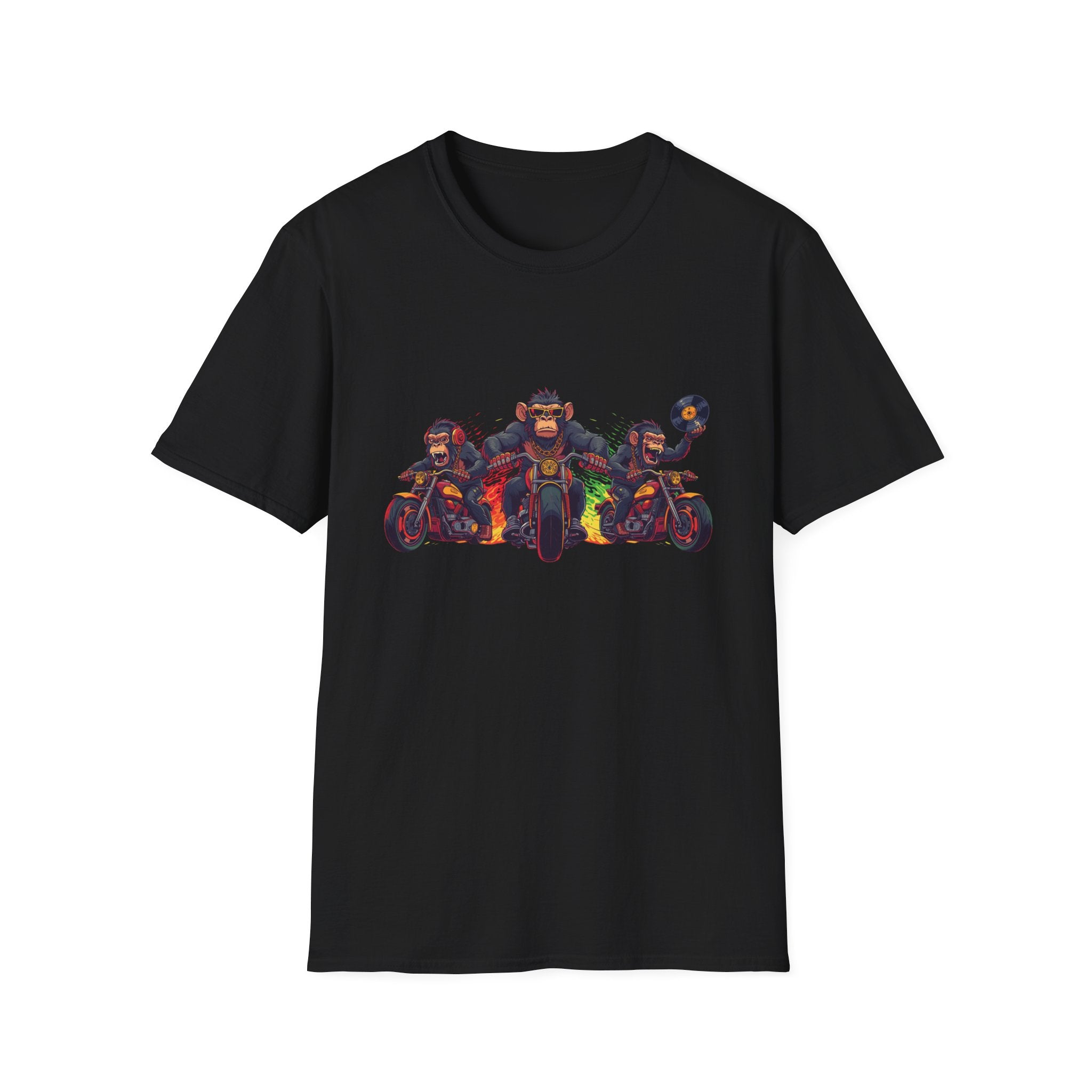 Motorcycle Crew Vintage-Style Graphic T-Shirt