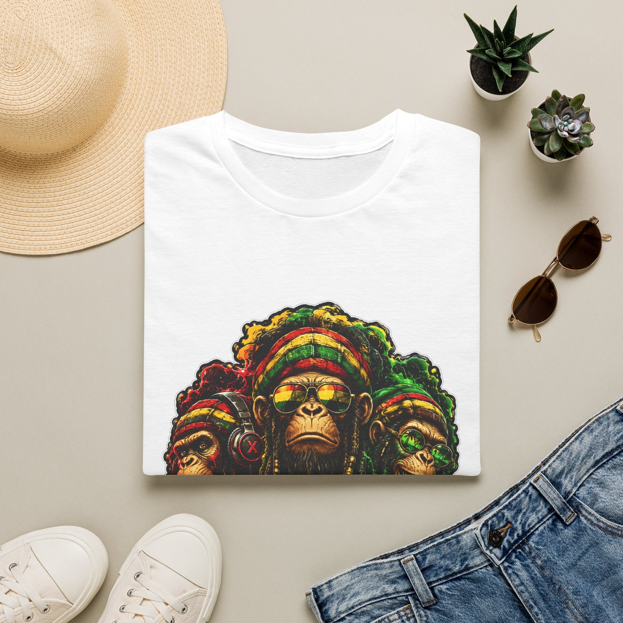 Rasta Reggae Monkey T-Shirt