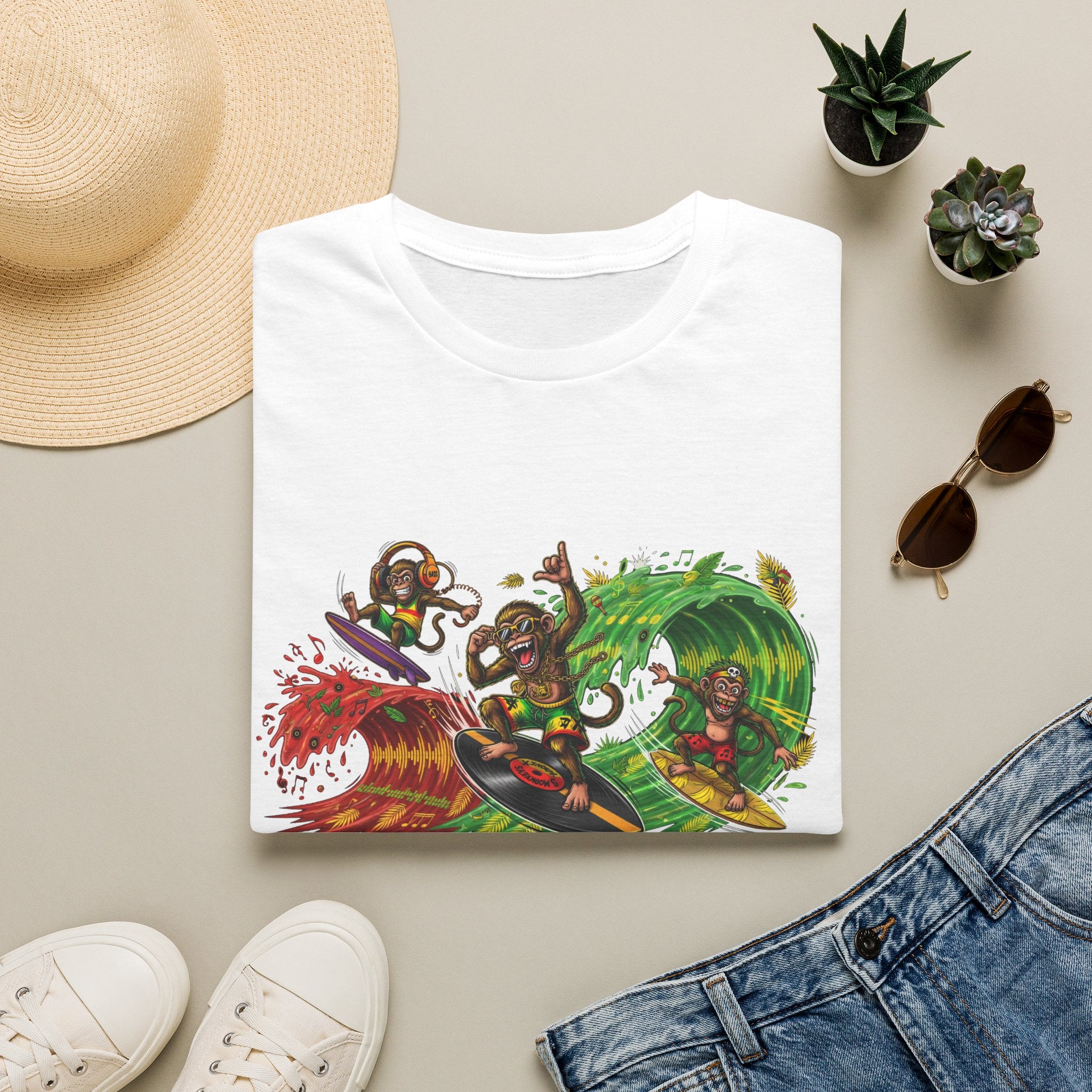 Surfing Monkey Adventure T-Shirt