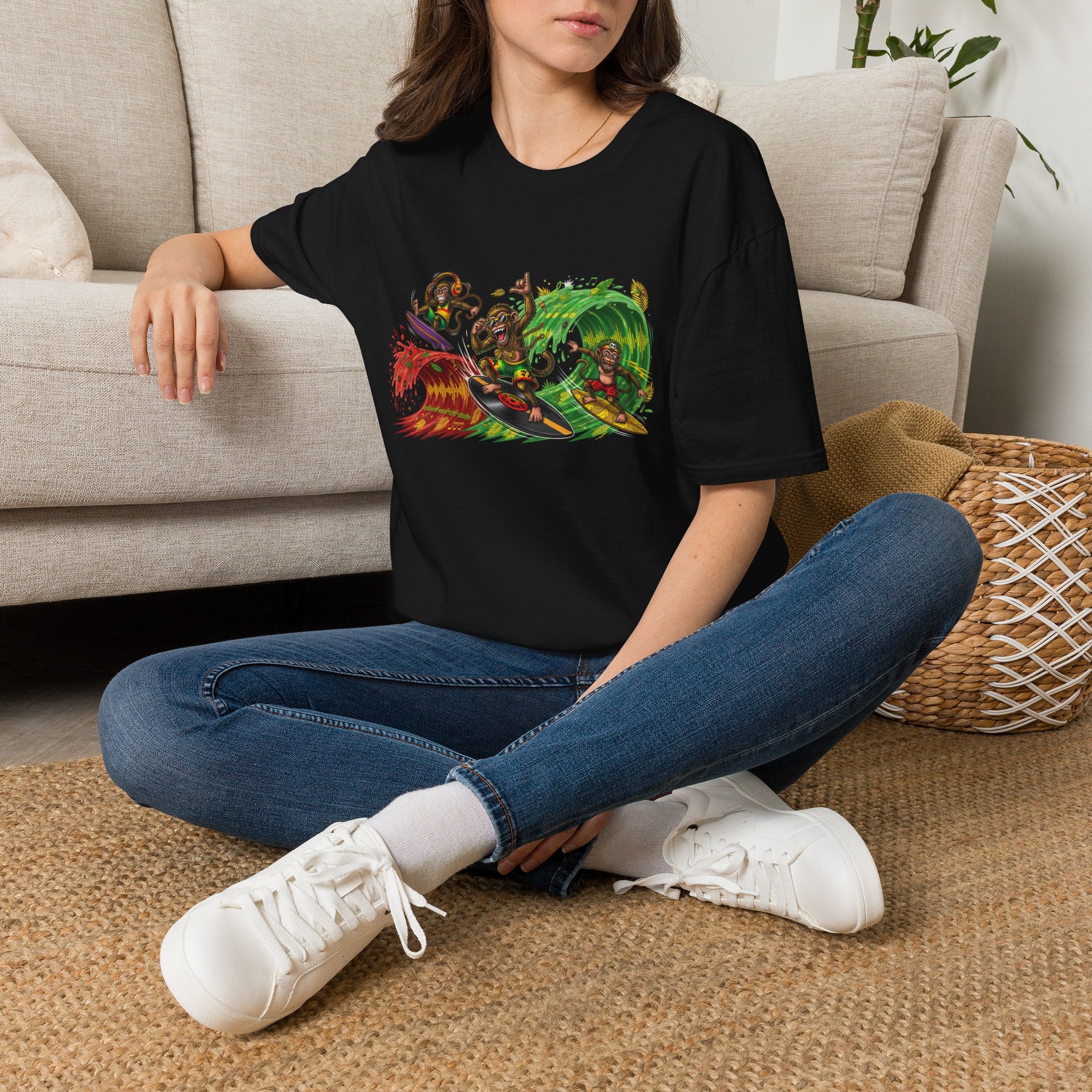 Surfing Monkey Adventure T-Shirt