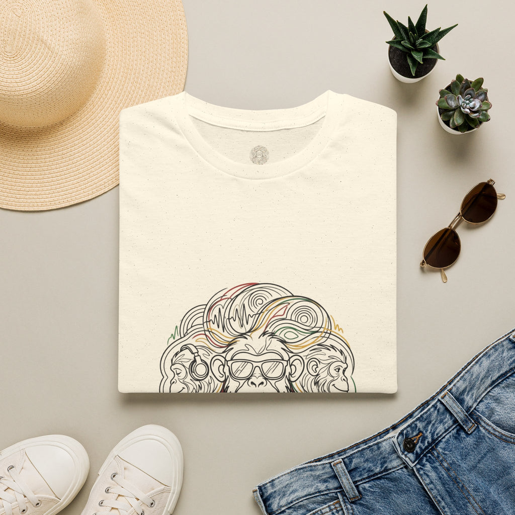 Lion Head Outline T-Shirt — Minimalist Boho Lion Graphic Tee