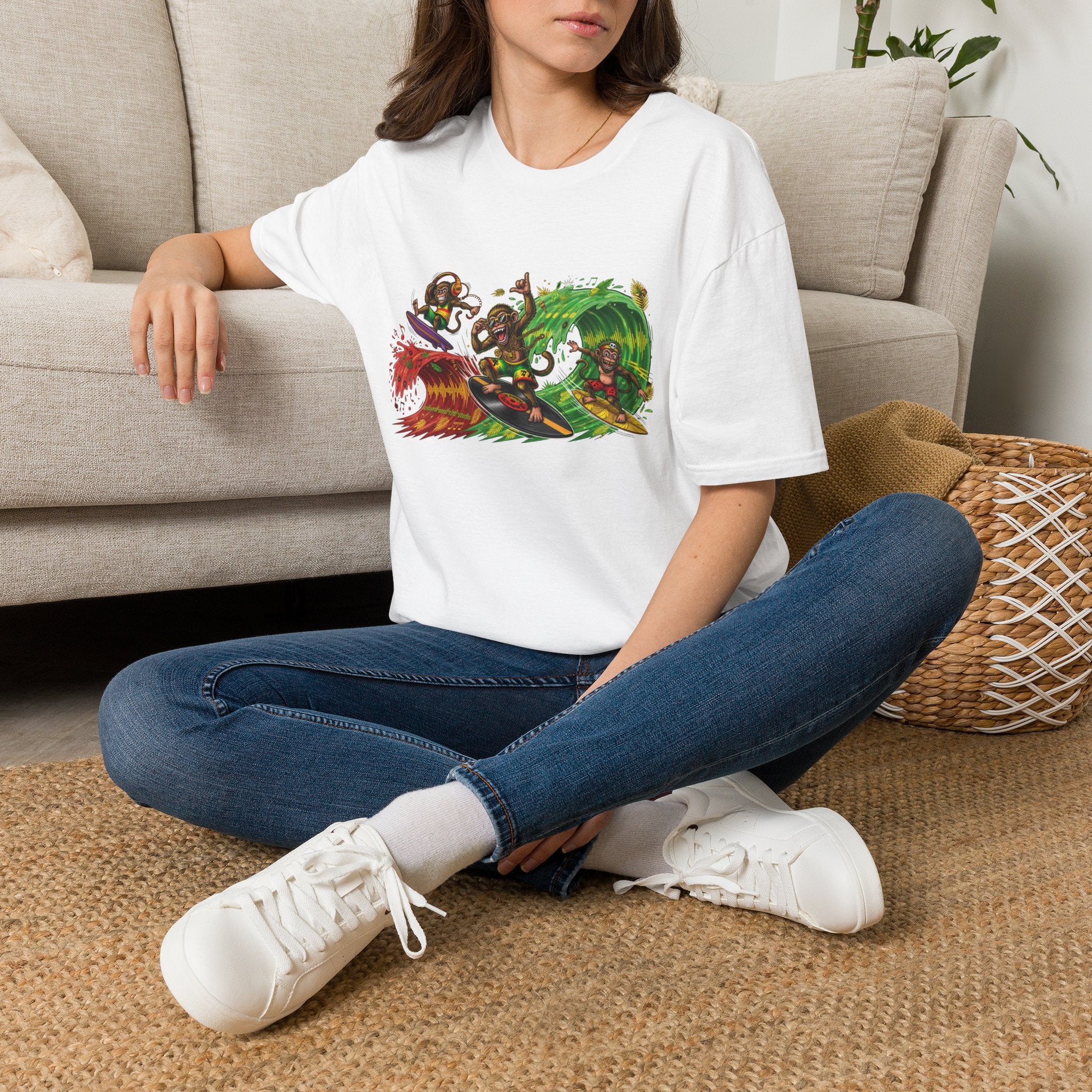 Surfing Monkey Adventure T-Shirt