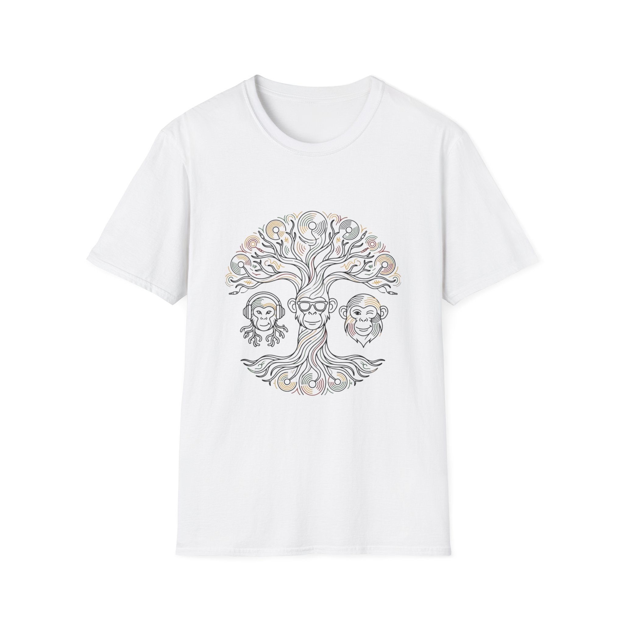 Tree of Life Graphic Tee — Family Roots Illustration Shirt