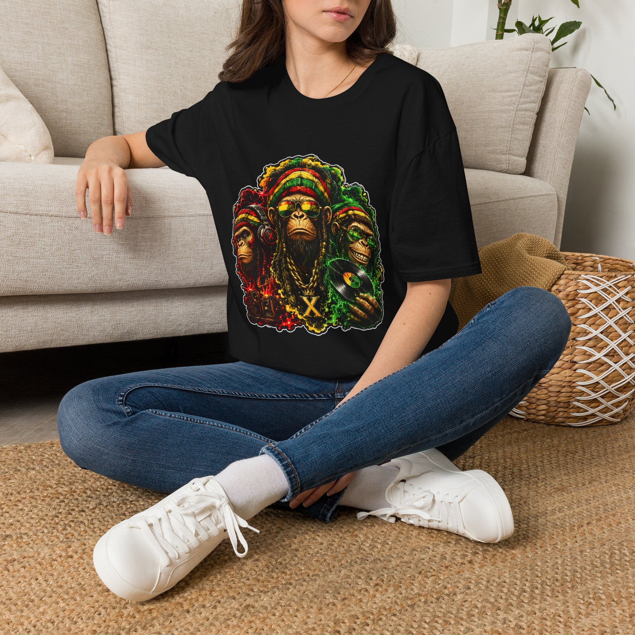Rasta Reggae Monkey T-Shirt