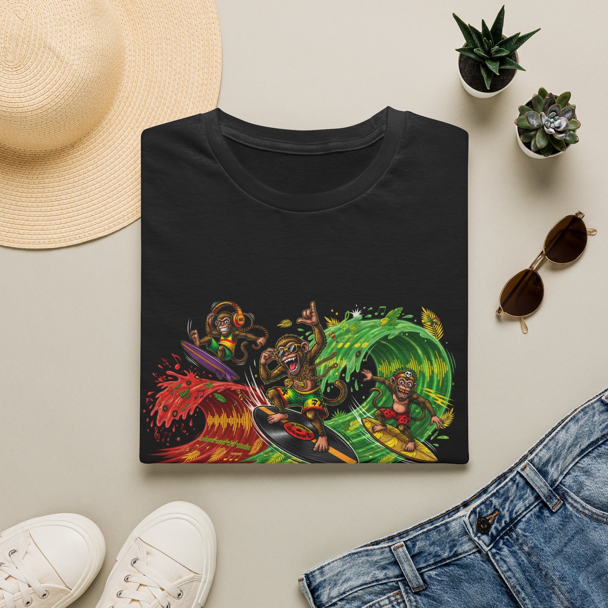 Surfing Monkey Adventure T-Shirt
